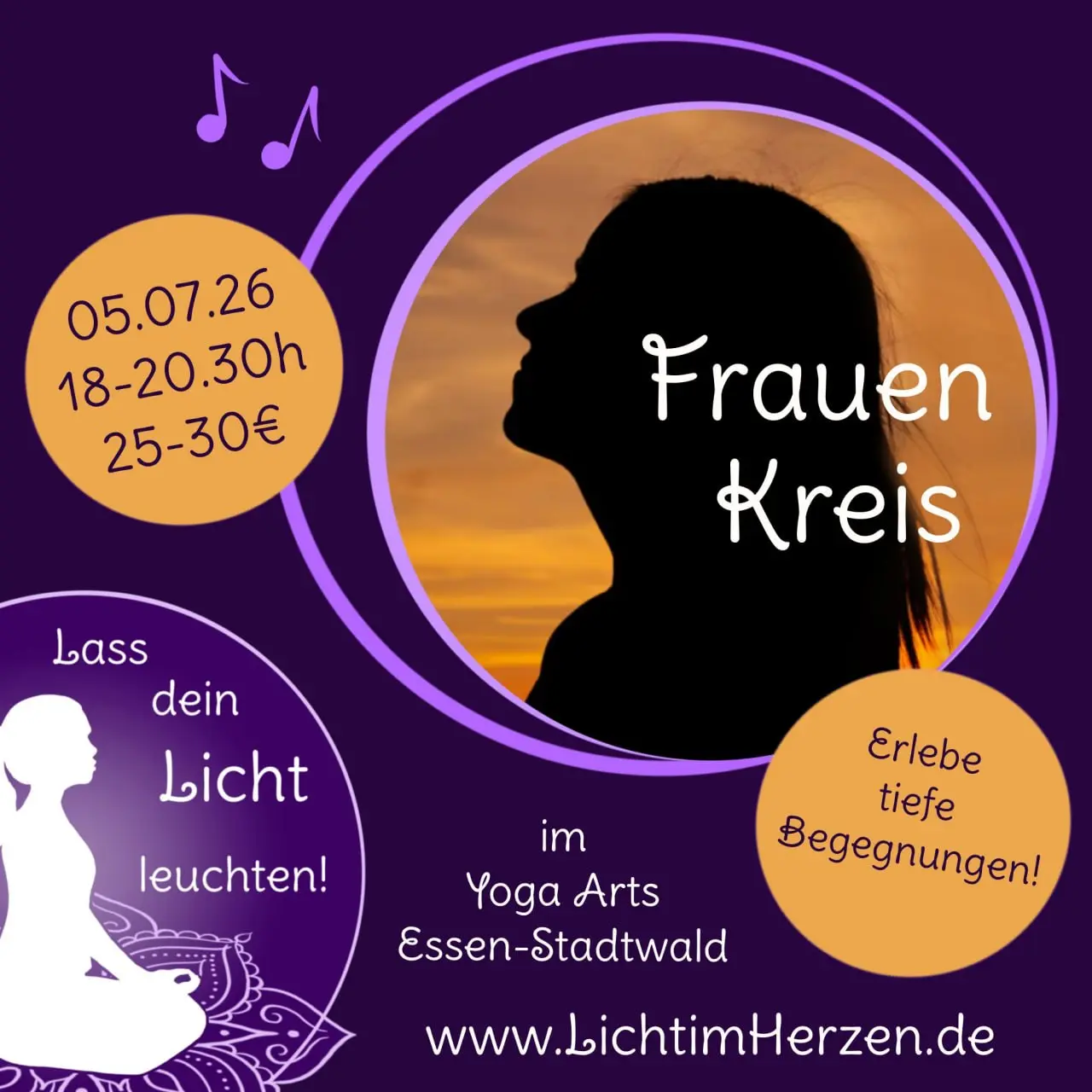 Erwecke die Lebensfreude in dir!