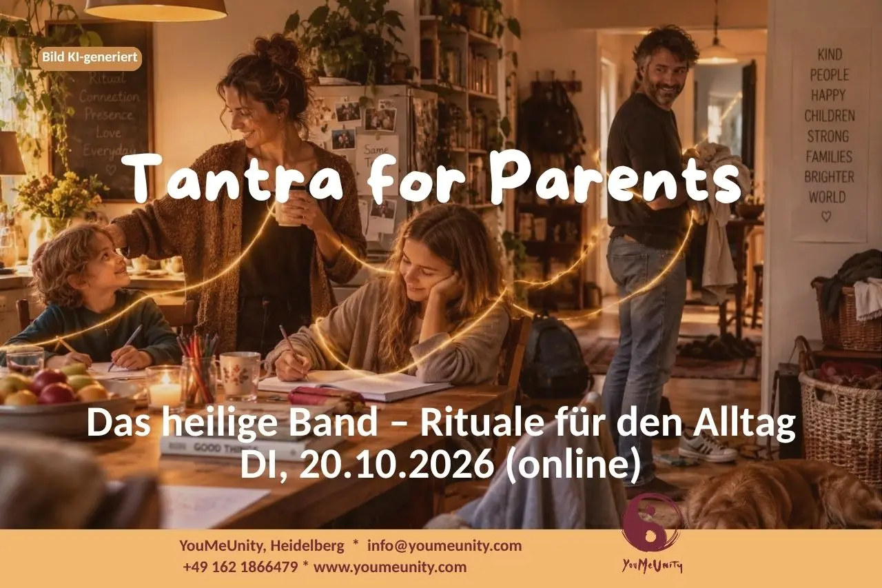 Tantra for Parents am Dienstag, 20.10.2026, 20:15-21:45 Uhr (online)