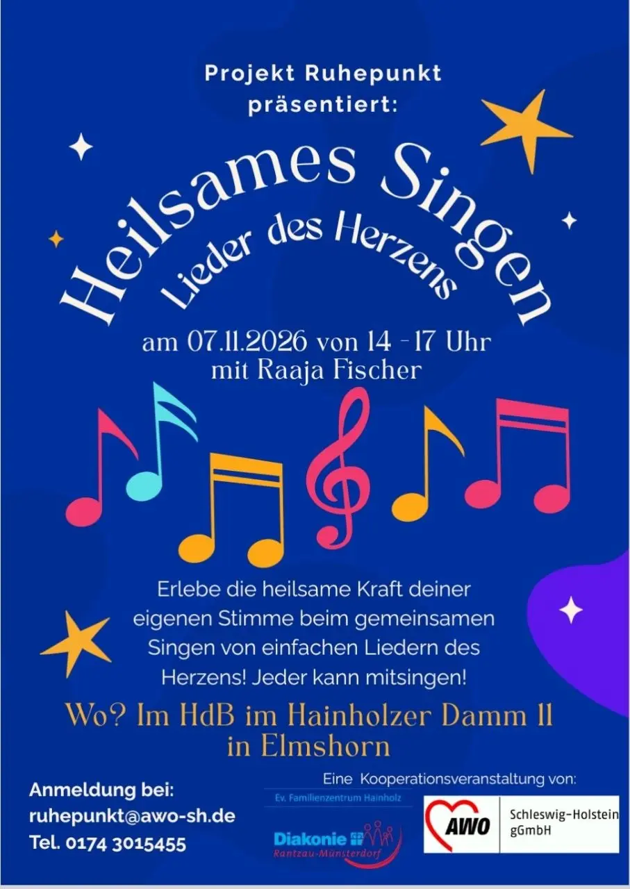 Projekt Ruhepunkt - Heilsame Kraft Deiner eigenen Stimme – Elmshorn