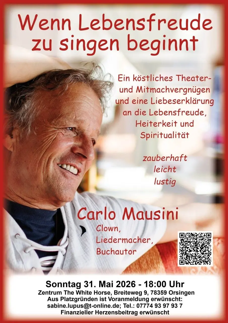 Wenn Lebensfreude zu singen beginnt