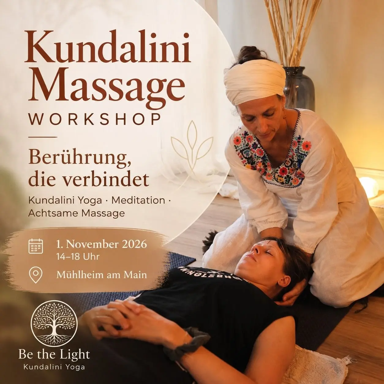✨ Kundalini Massage – Berührung, die verbindet ✨