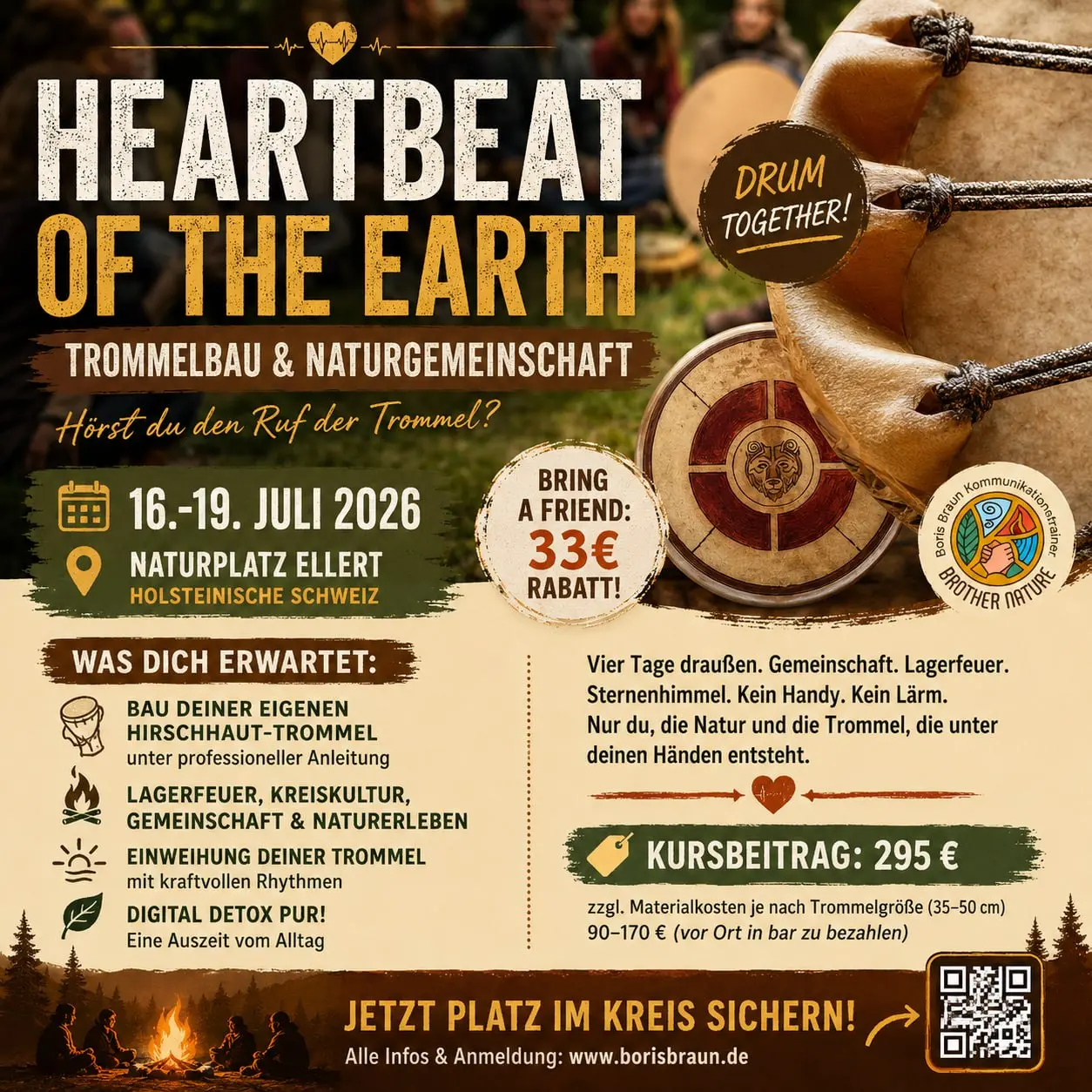 Wenn die Trommel dich ruft, ist es Zeit zu antworten. 🥁