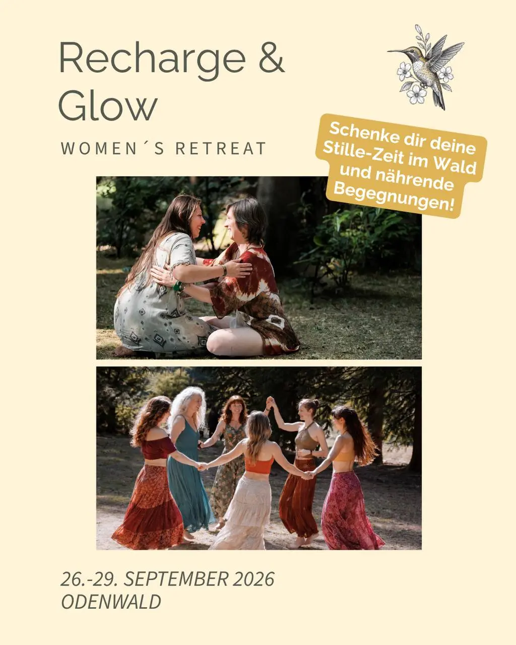 Women´s Retreat: Recharge & Glow