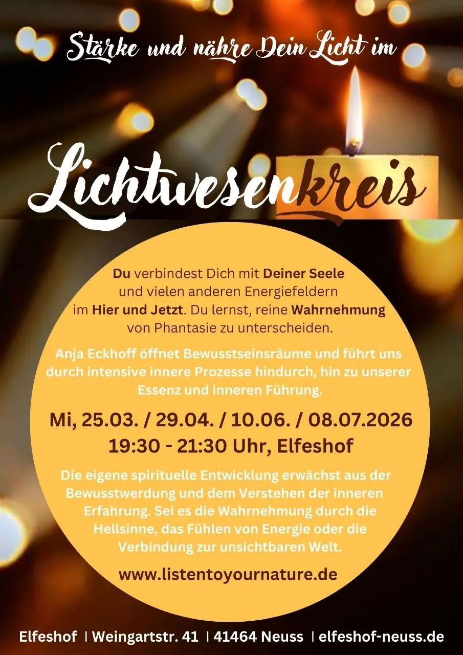 Lichtwesenkreis in Neuss