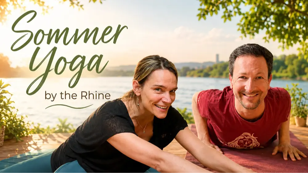 Sommer Yoga by the Rhine