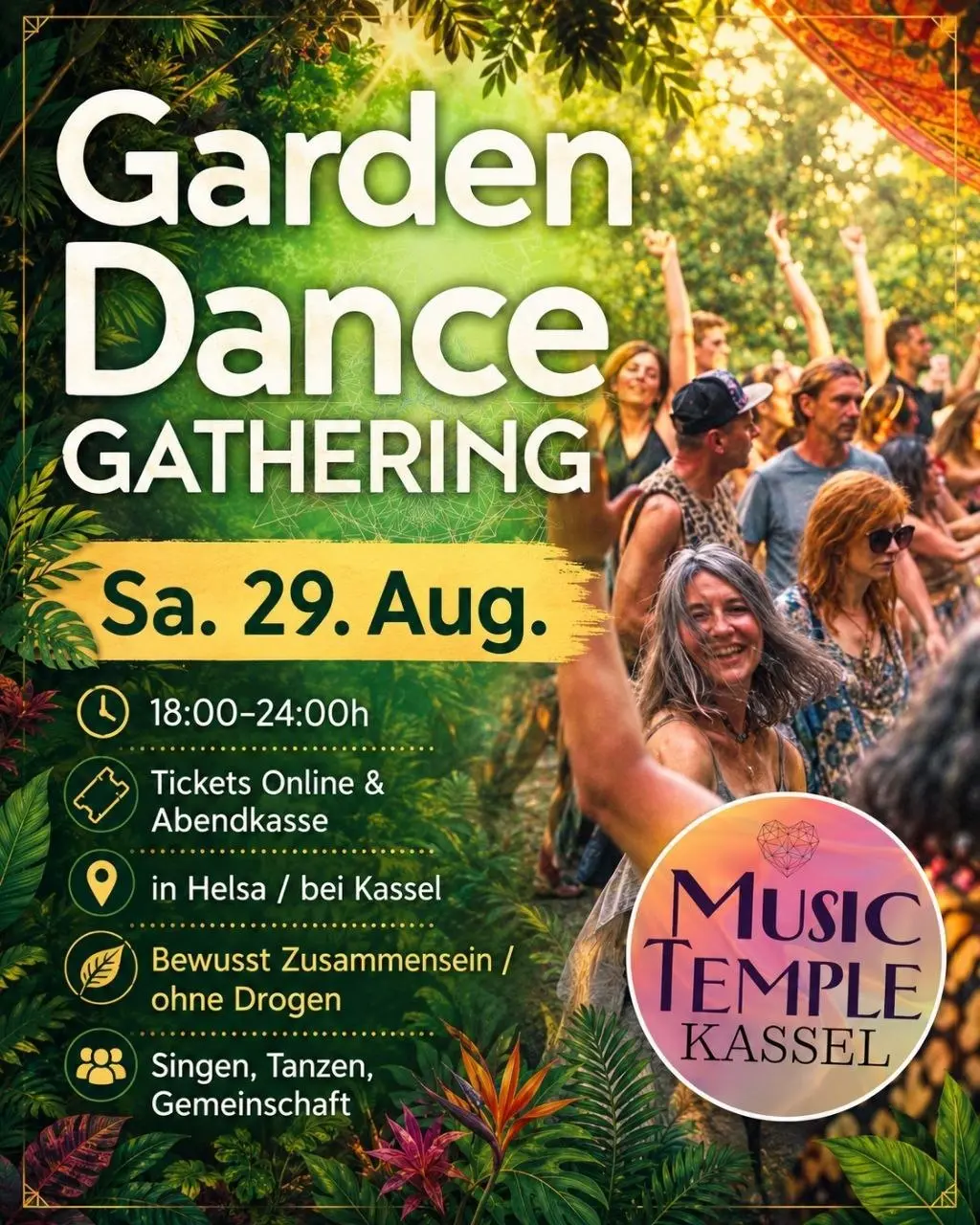 Garden Dance Gathering in Helsa bei Kassel
