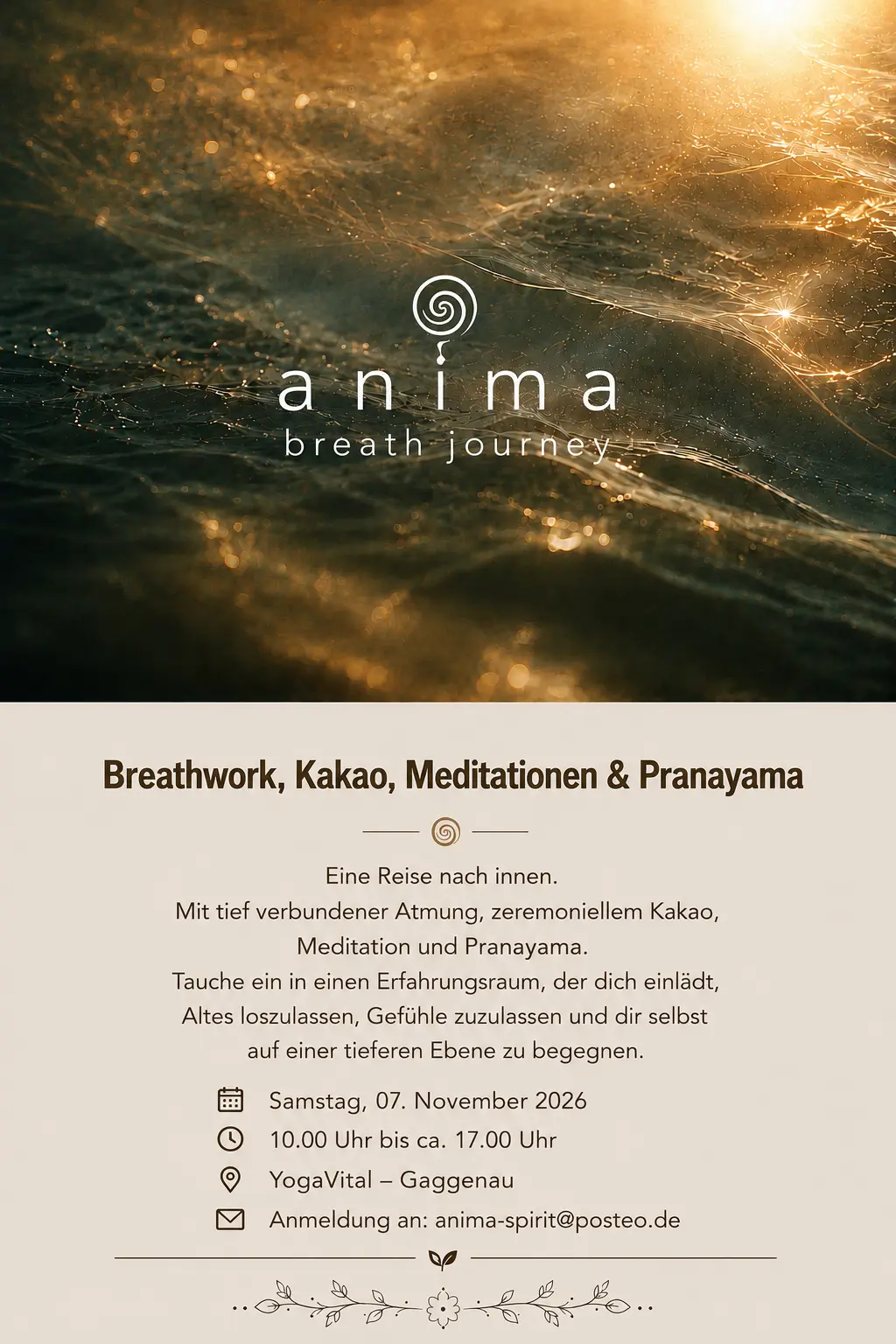 Breathwork, Kakao, Meditation & Pranayama
