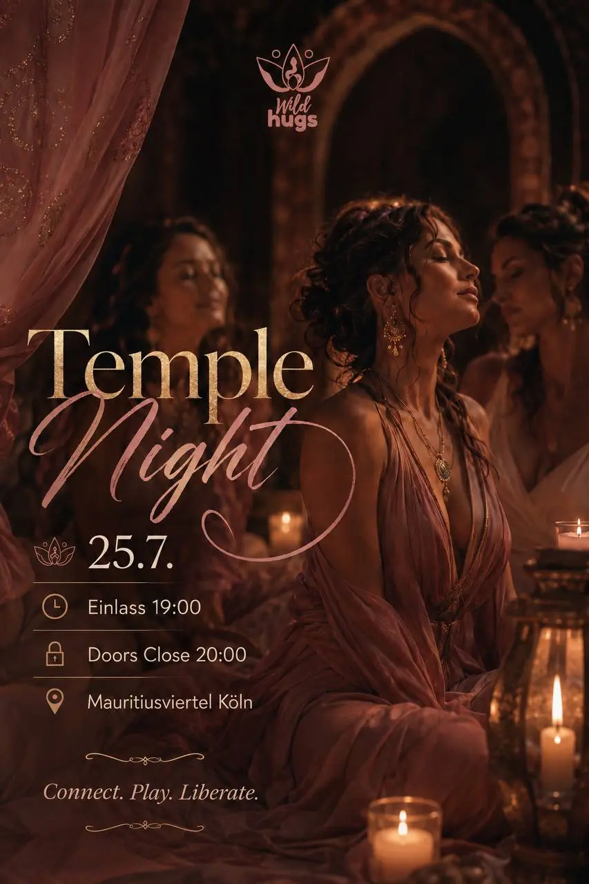 ✨WildHugs Temple Night Köln✨
