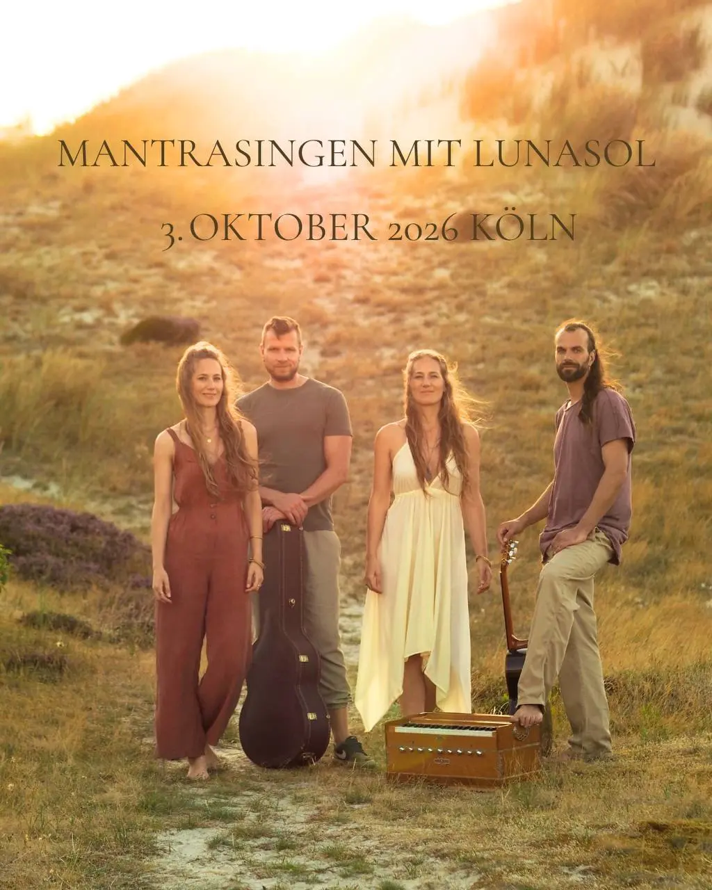 ✨ Mantrasingen mit LunaSol am 03. Oktober im geschmeidig. in Köln ✨