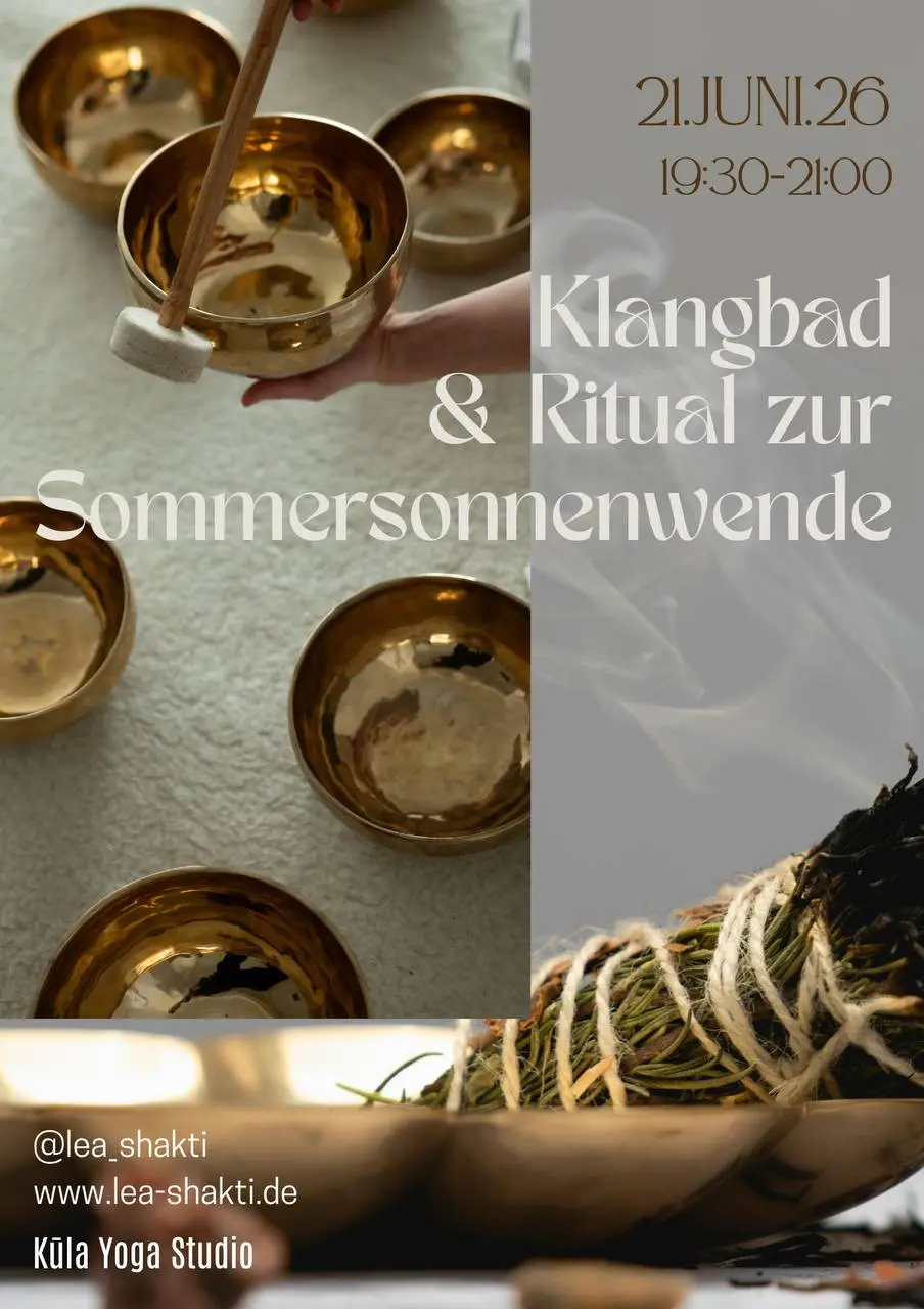 Wir kommen zusammen, um den längsten Tag des Jahres bewusst zu feiern...