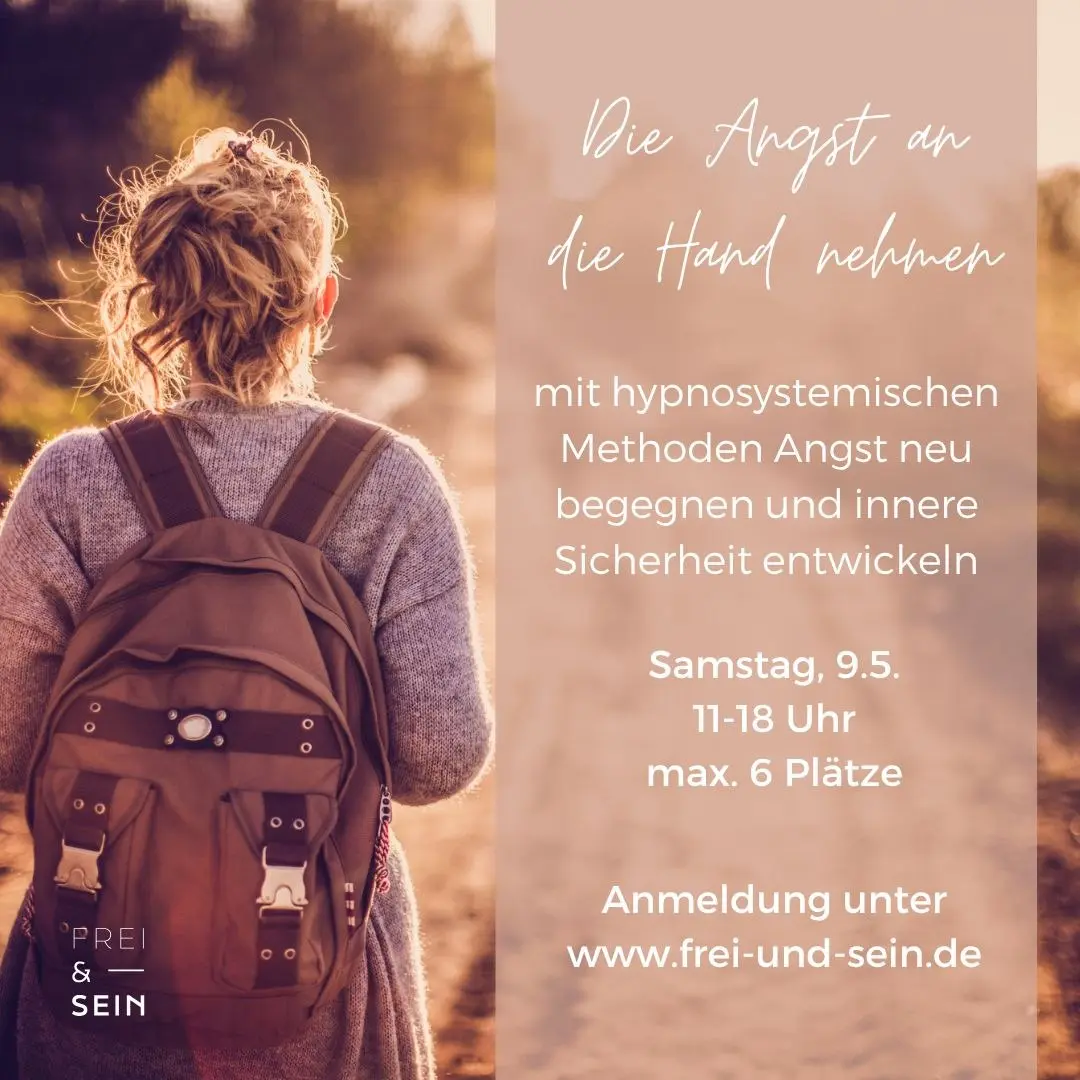 Die Angst an die Hand nehmen