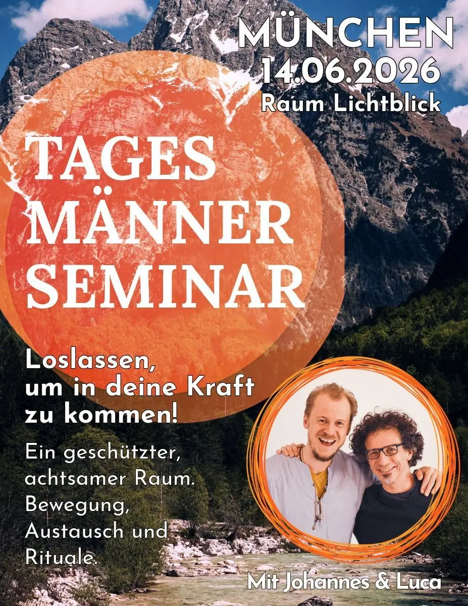 Tagesseminar für Männer am 14.06.2026 in München!