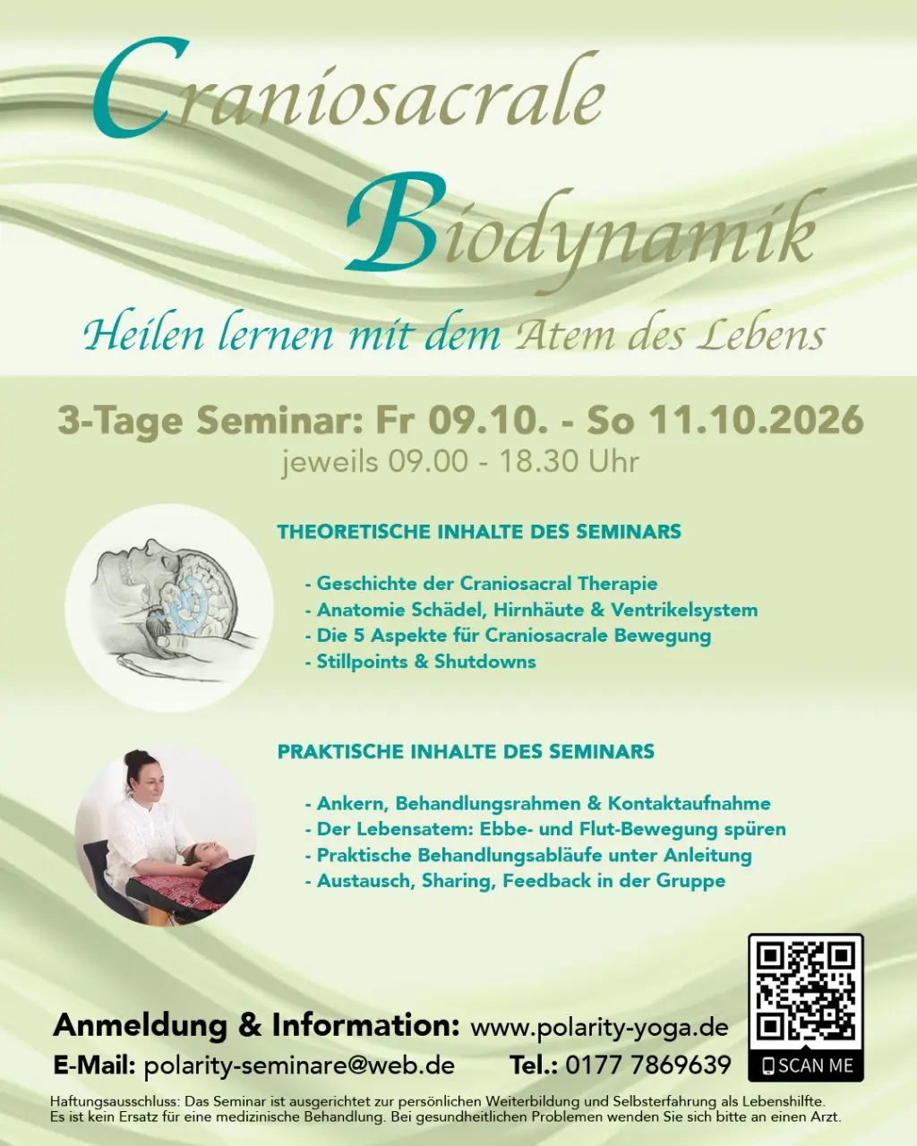 Schnupperkurs Craniosacrale Biodynamik