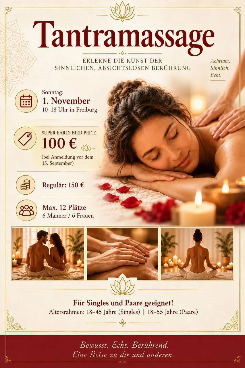 Tantra Massage Experience Kurs