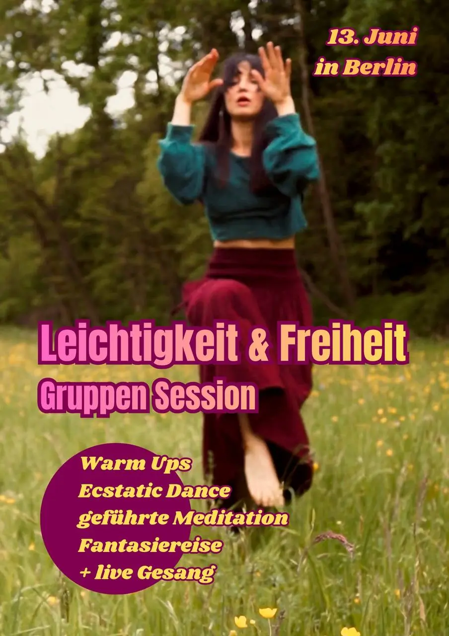 Leichtigkeit & Freiheit ! Gruppen-Session 💚💛🧡💜🩷💙