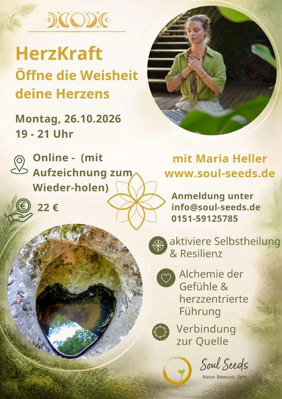 💚 HerzKraft – Öffne die Weisheit deines Herzens