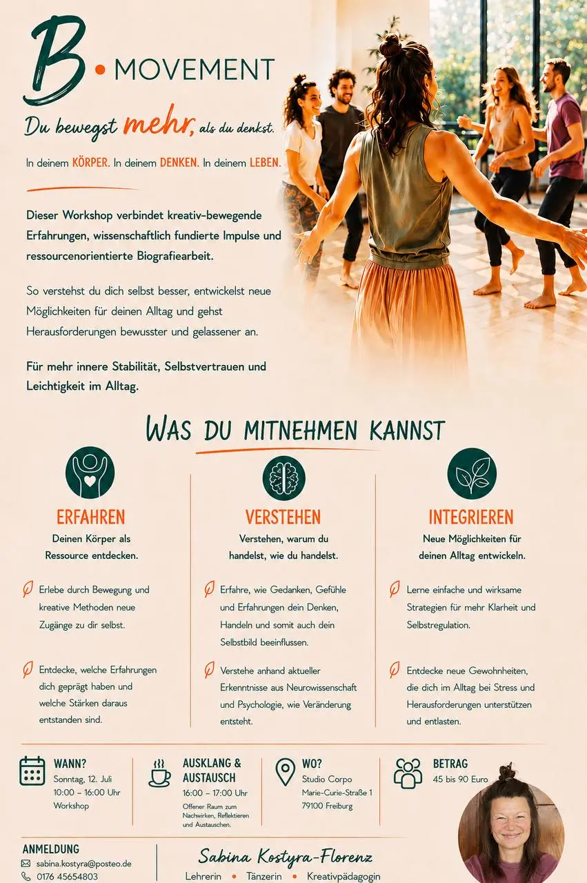 B. MOVEMENT – Kreativ-bewegende Selbsterfahrung