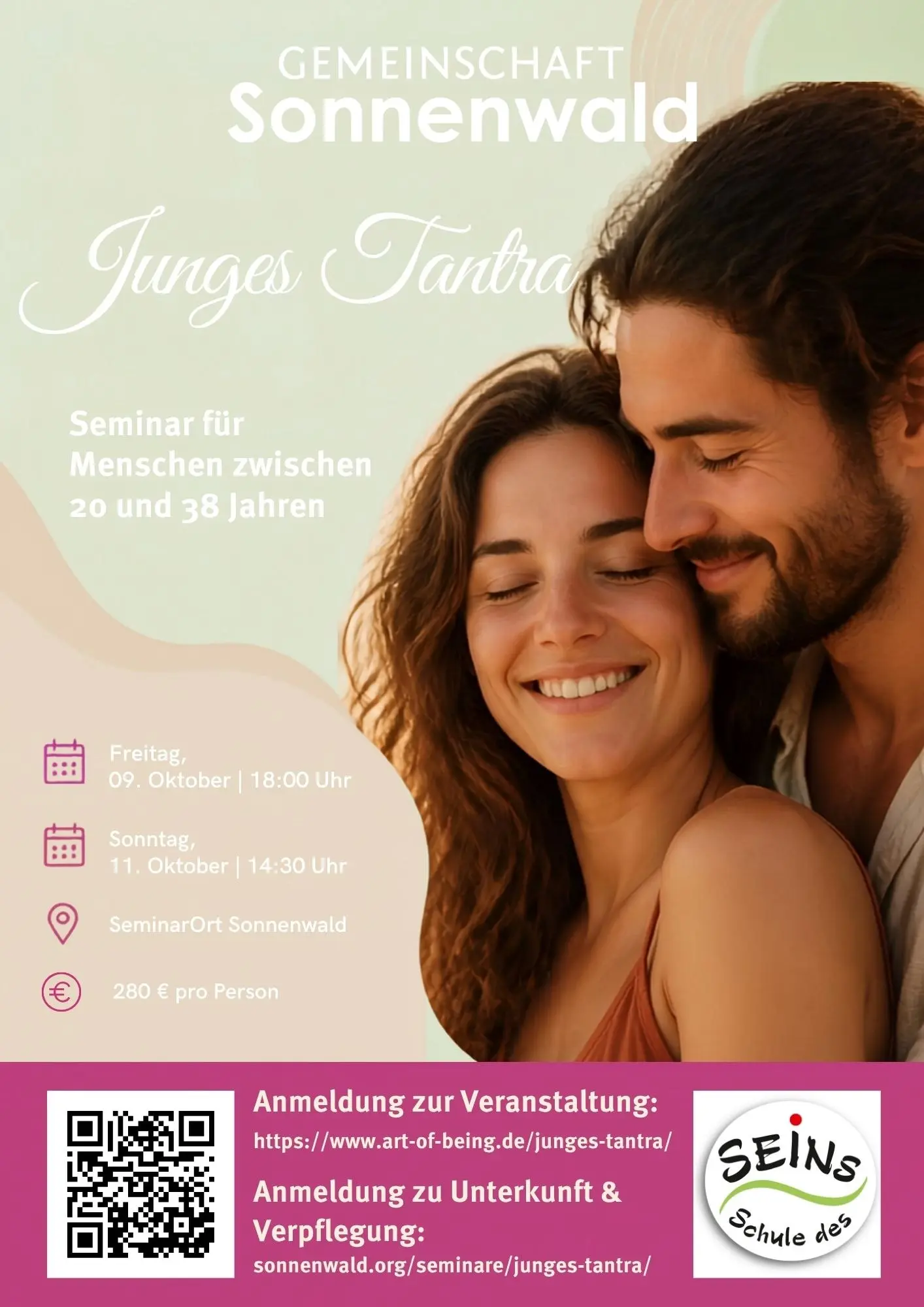 Workshop für Nähe, Körperwahrnehmung und Verbindung
