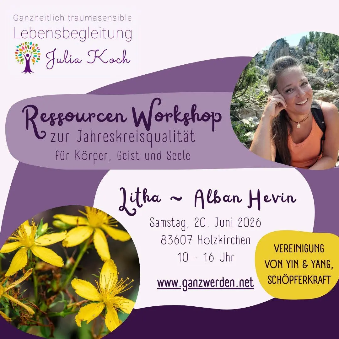 Ressourcen-Workshop zur Sommersonnenwende 🌾☀️🌻