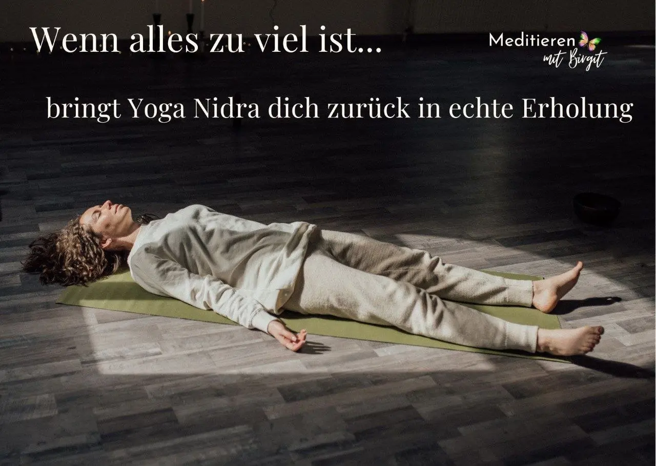 YOGA NIDRA - geführte Tiefenentspannung in PENZING (bei Landsberg)