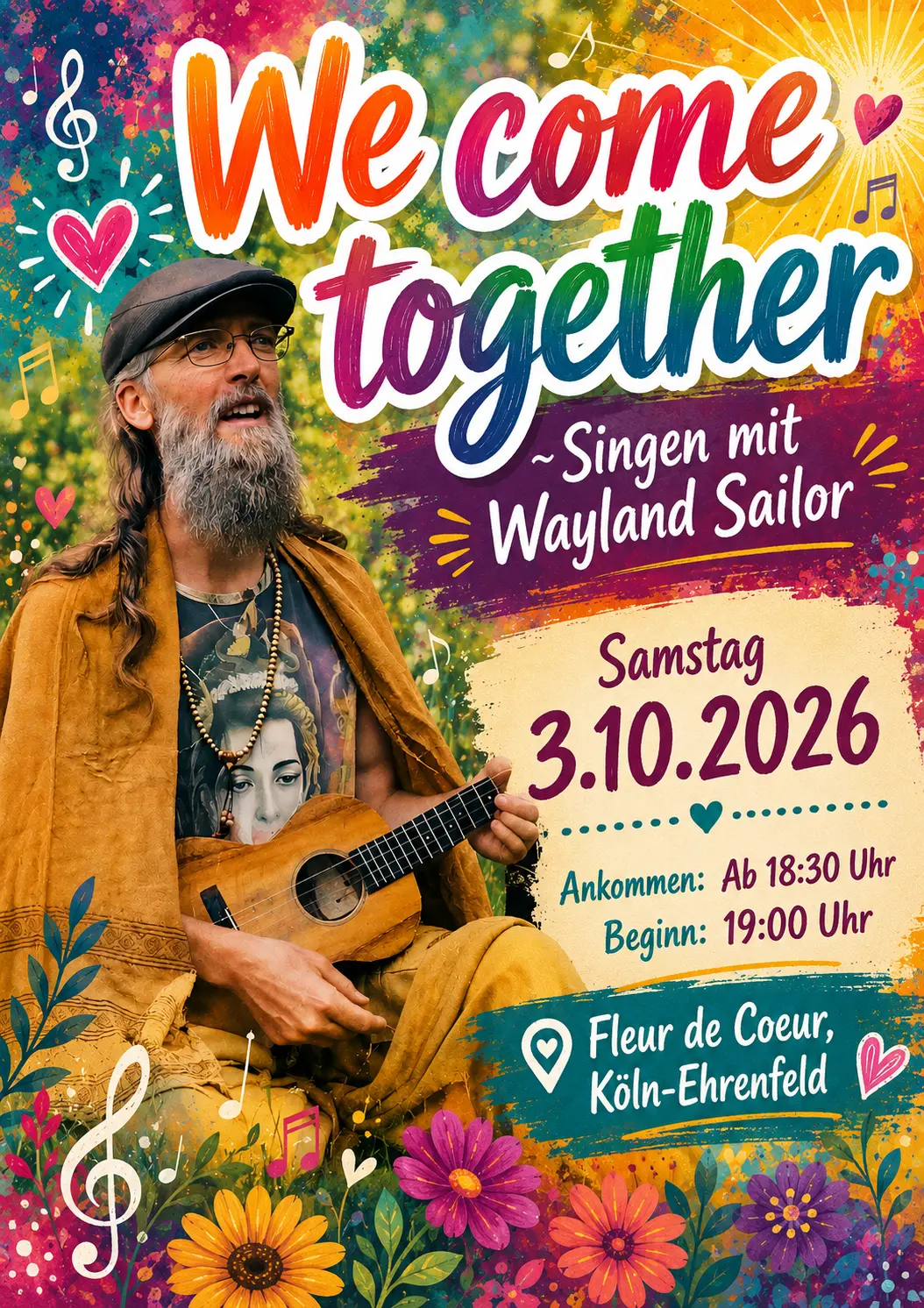 We come together ~ Singkreis mit Wayland Sailor