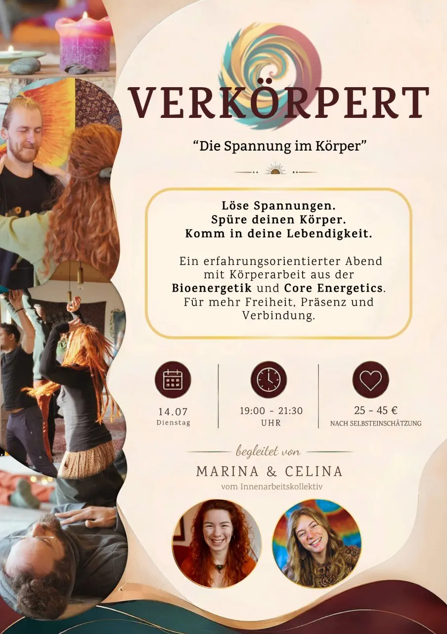 Durch Bioenergetik und gezielte, auf das Thema abgestimmte Übungen