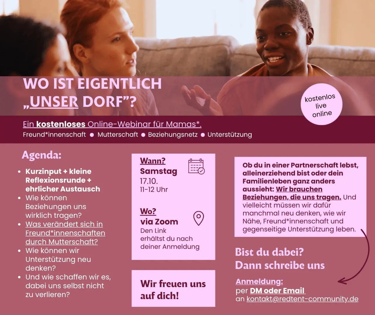 Kostenloses Live-Webinar über: