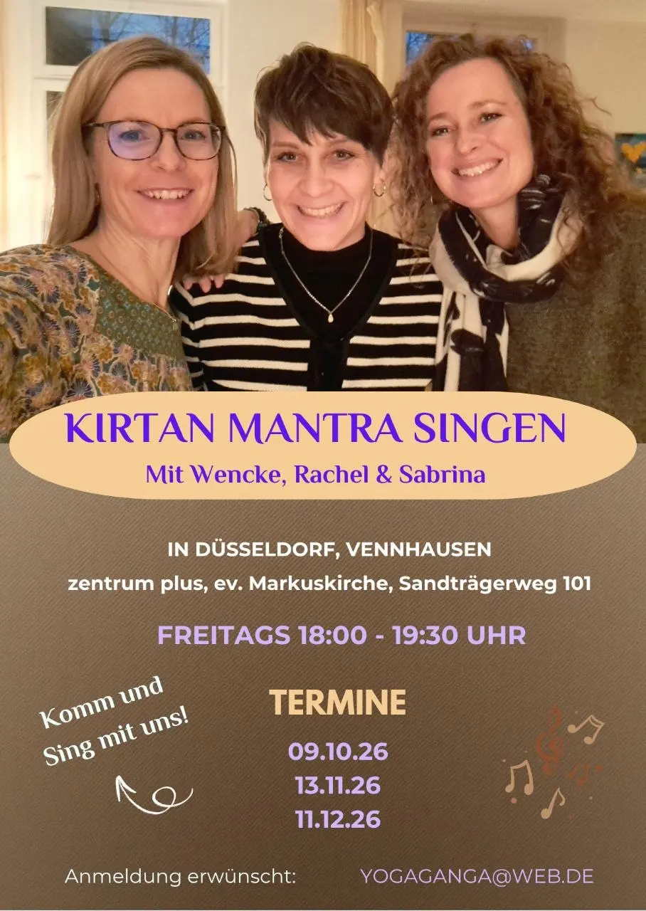 Mantrasingen im Zentrum Plus der ev Markuskirche in Düsseldorf Vennhausen