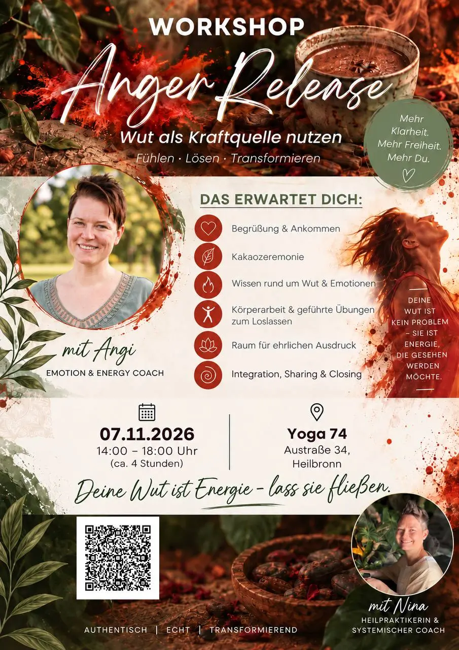 ✨ Wut-Workshop "Anger Release" ❤️✨