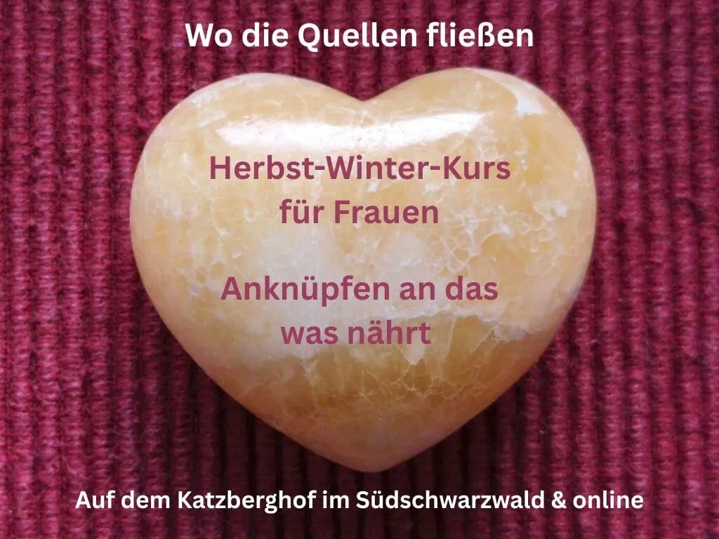 Wo die Quellen fließen - neuer Herbst-Winter-Kurs für Frauen