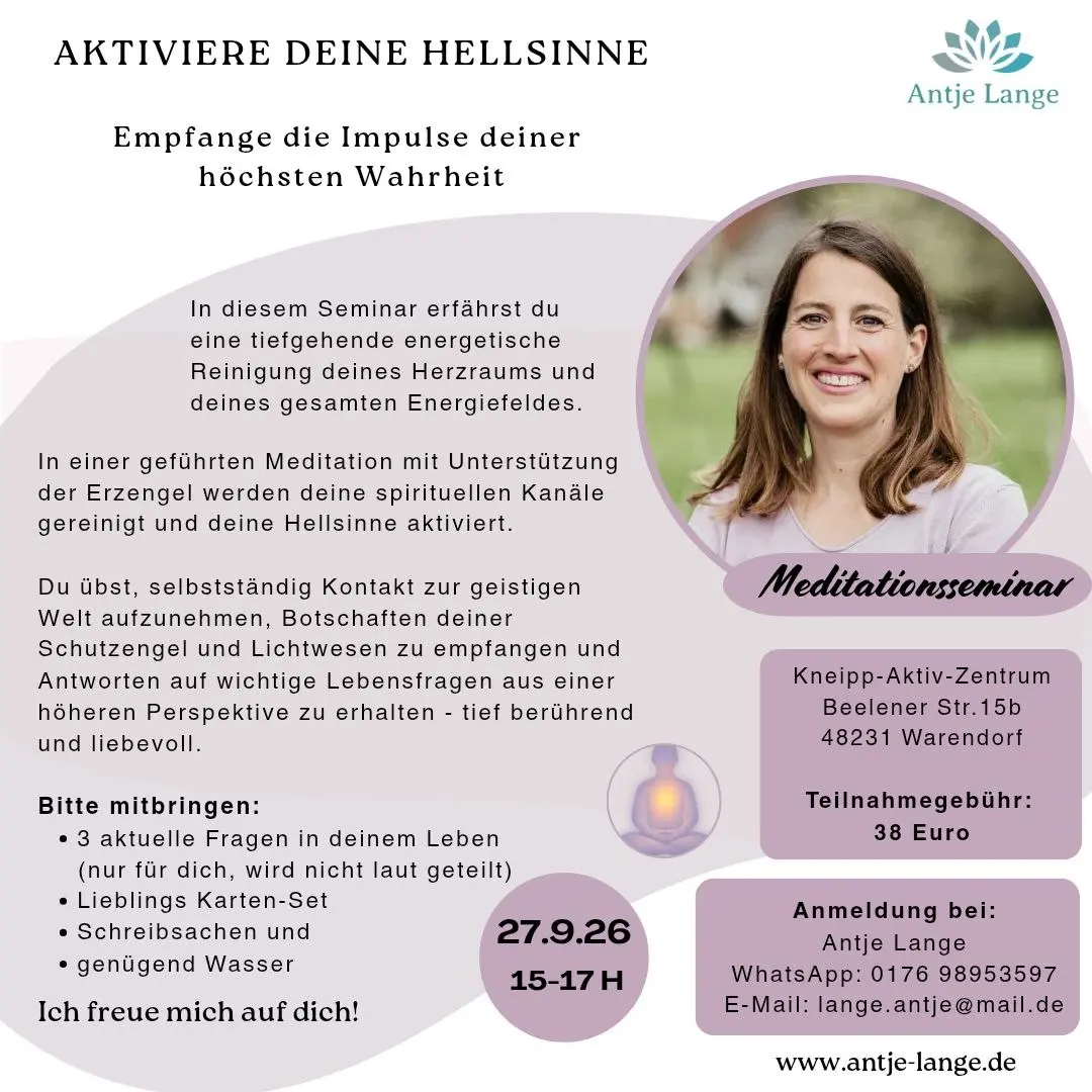 ✨ Aktiviere deine Hellsinne ✨