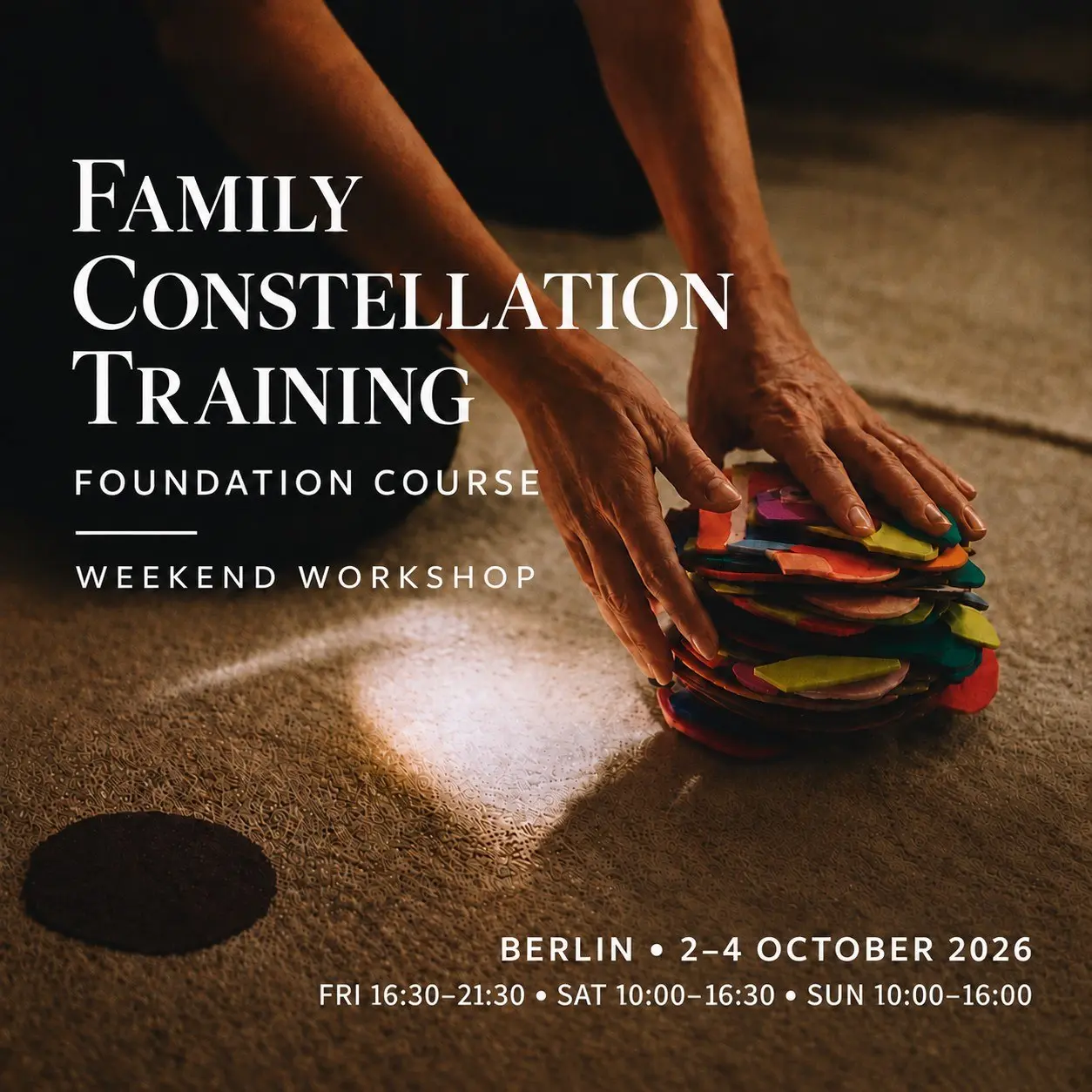 A foundation training in constellations, exploring how we make and embody distinctions and separations