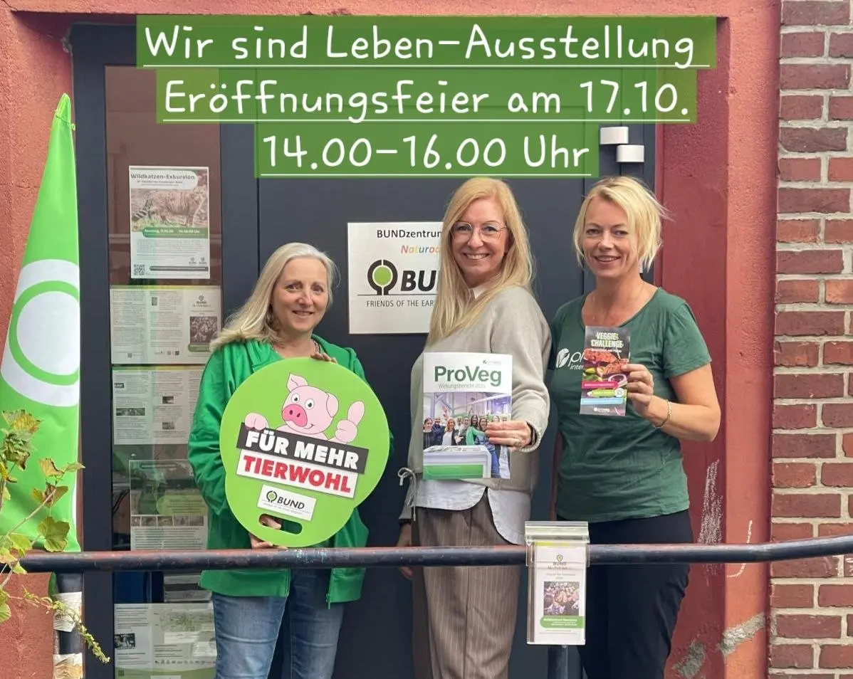 "Wir sind Leben“-Ausstellung von ProVeg Soest und BUND OG Soest