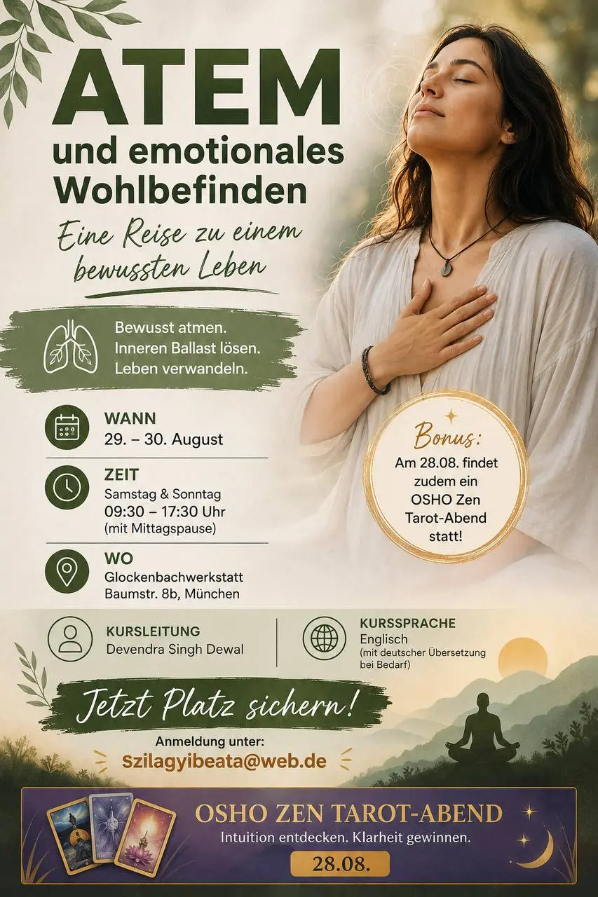 🌟 Tauche ein in die Kraft deines Atems! 🌟