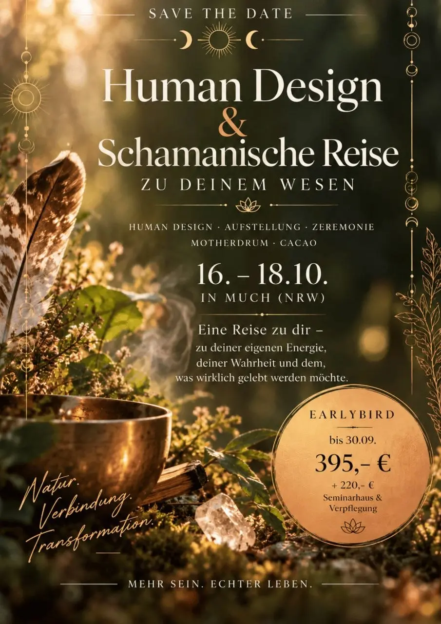 HUMAN DESIGN & SCHAMANISCHE REISE
