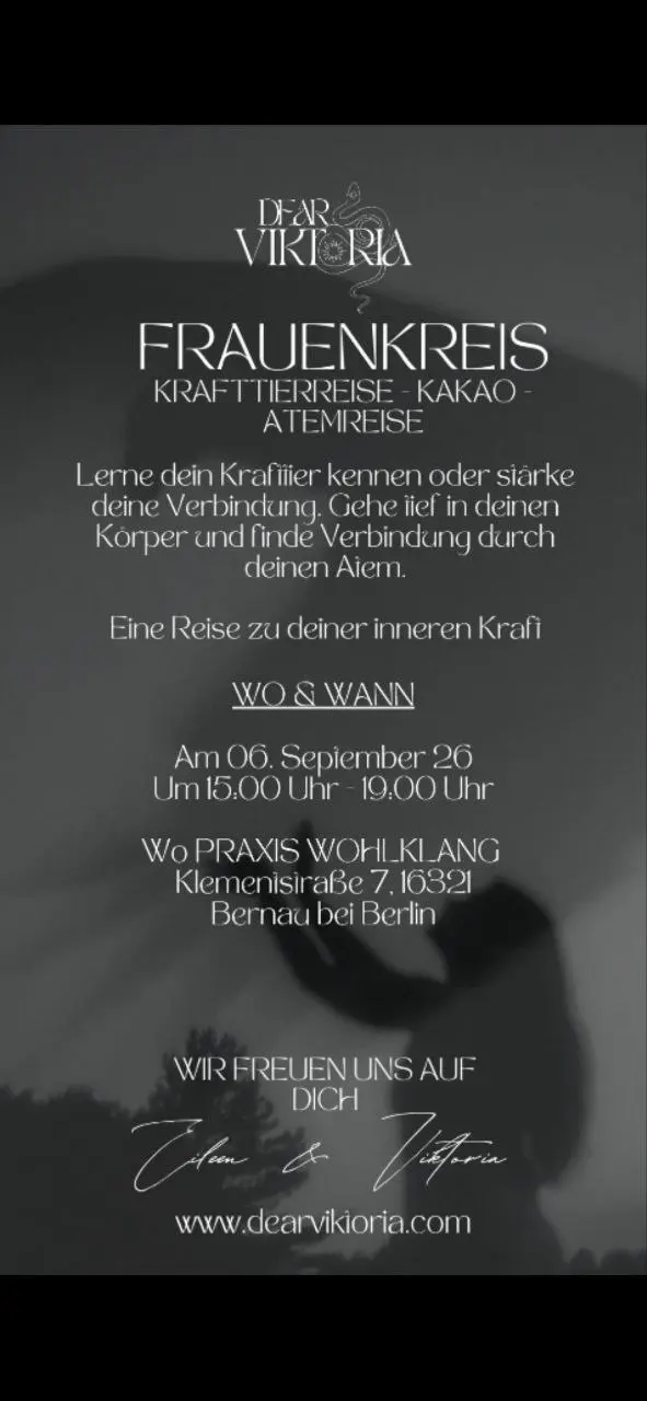 🌀 Frauenkreis mit Krafttierreise