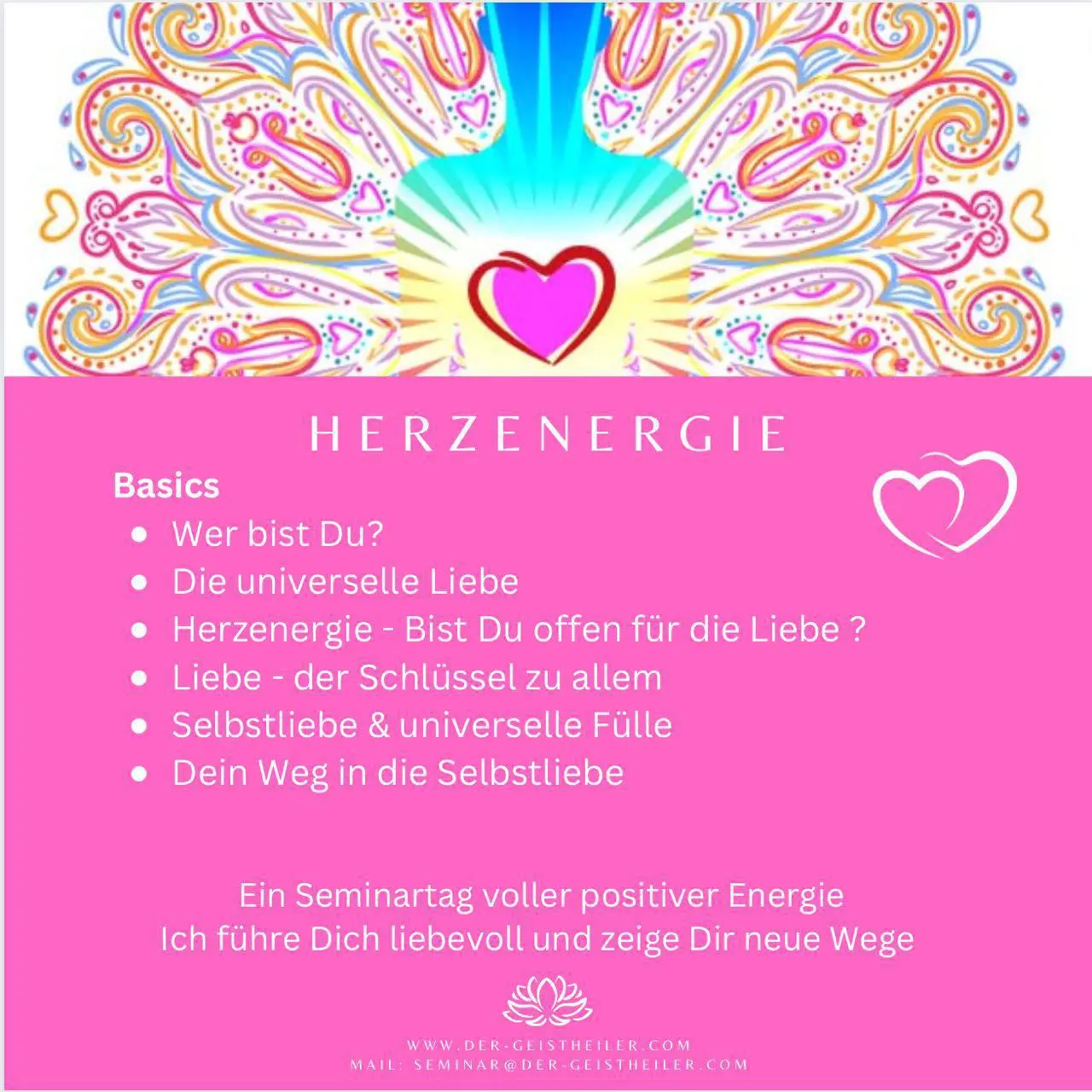 Herzenergie – Öffnung für die universelle Liebe 💖