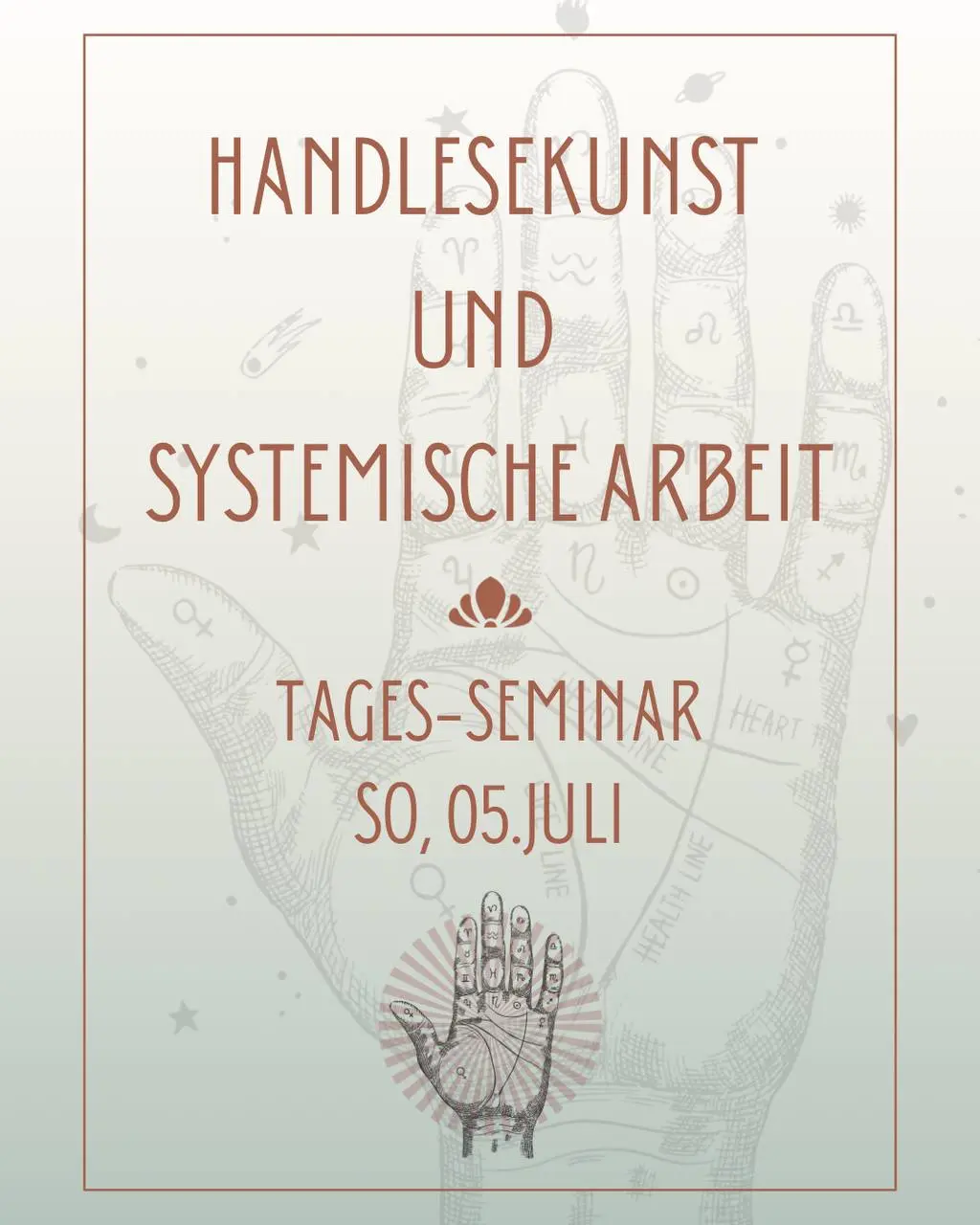 Wir erforschen unsere aktuellen Themen über das vedische Handlesen