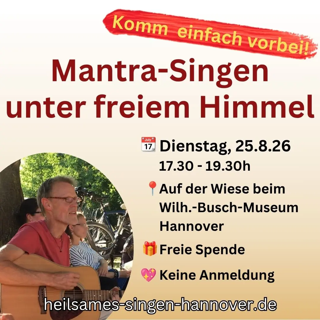 Mantra-Singen im Georgengarten