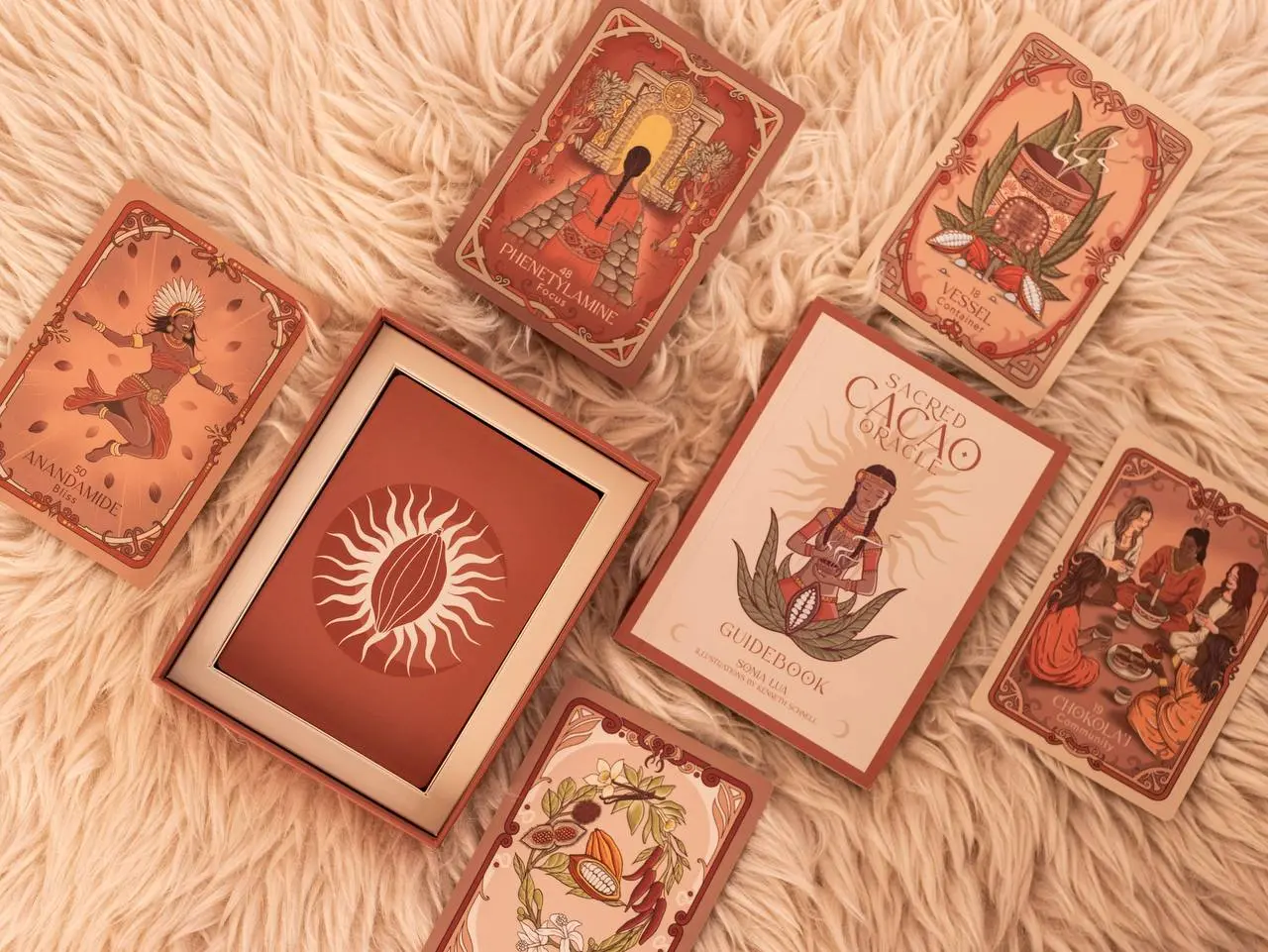 Das Sacred Cacao Oracle ist jetzt LIVE auf Kickstarter! 🤎✨