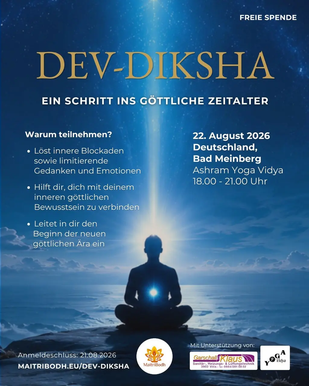 Verbindung mit dem Göttlichen in Dir