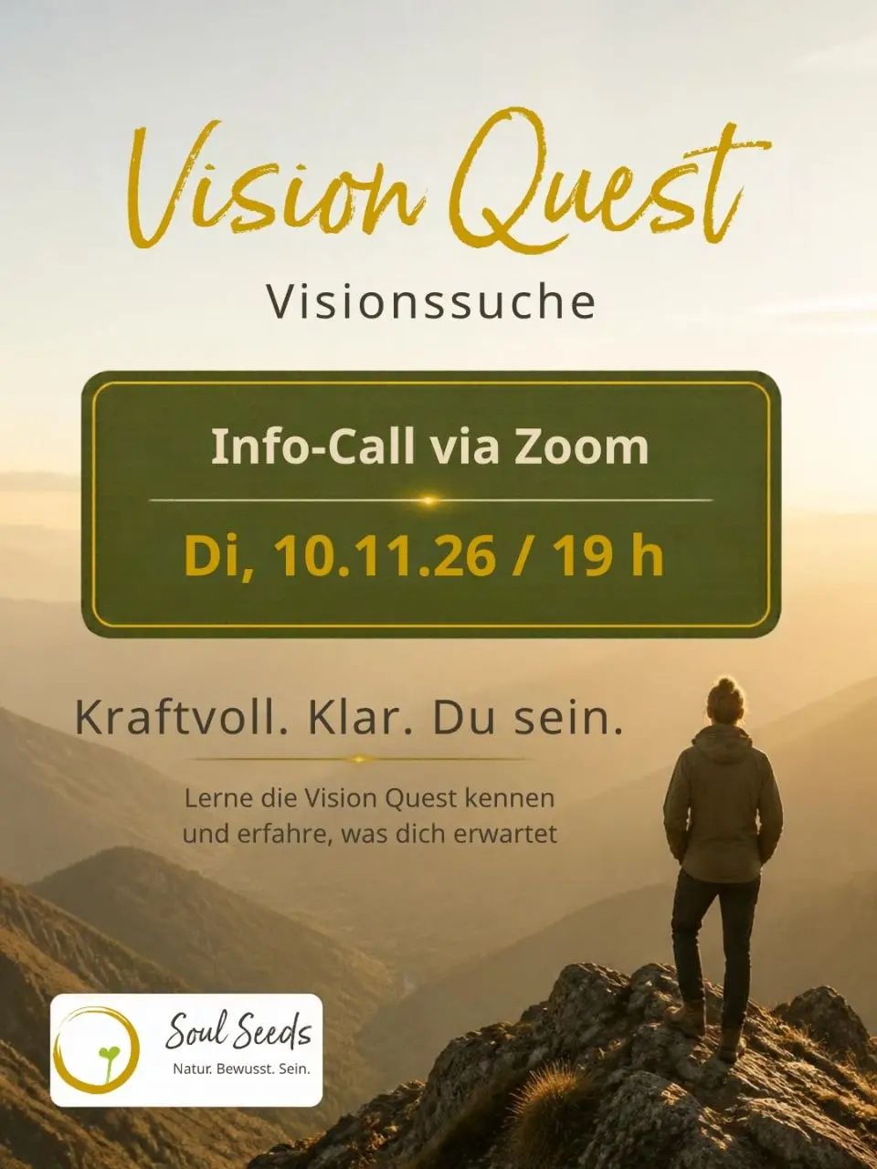 🔥 VISIONSUCHE – VISION QUEST 🔥