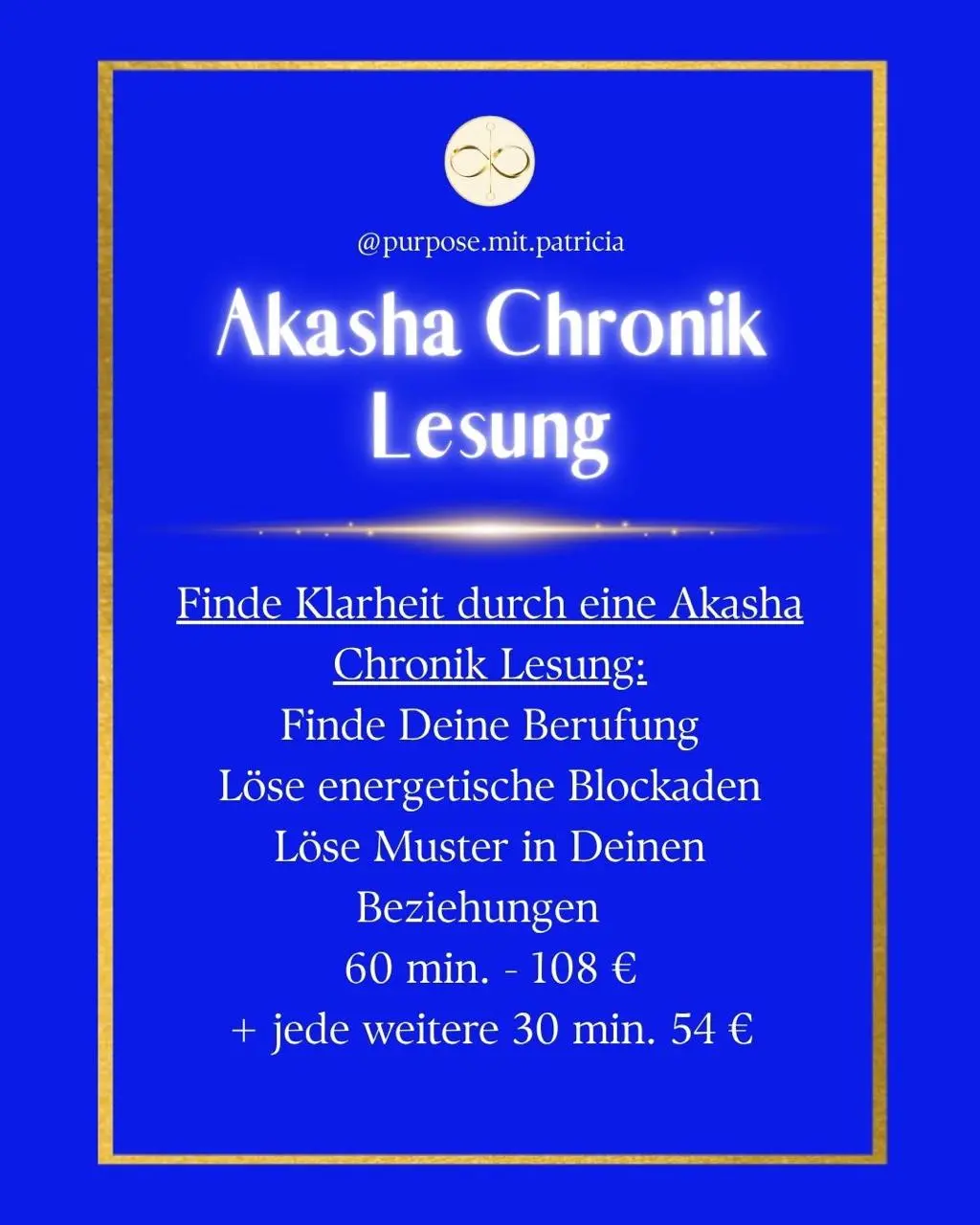 Akasha Chronik Lesung online via Zoom
