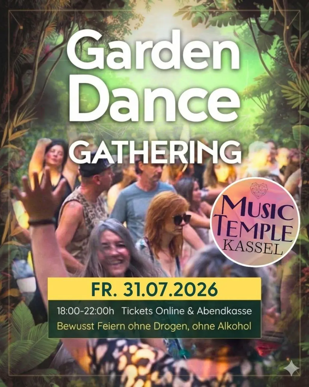 Garden Dance Gathering in Helsa Open Air 🎶💃🏾