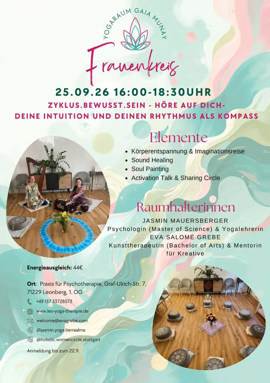 ✨ Ganzheitlicher FRAUENKREIS: Zyklusbewusstsein ✨