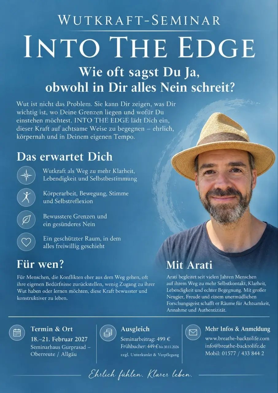 Was möchte Deine Wut Dir sagen, bevor sie laut werden muss?